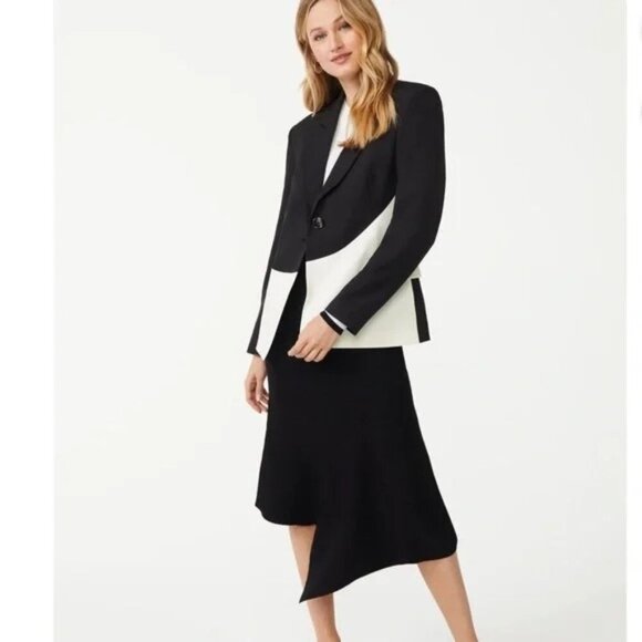 Scoop Women's Color Block Blazer Size Large 12-14 - Picture 2 of 9